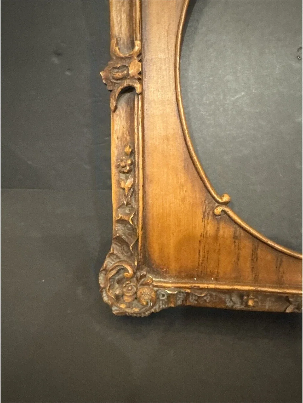 Vintage Baroque Rococo Style Hollywood Regency 8x10 Picture Frame Gorg Detail